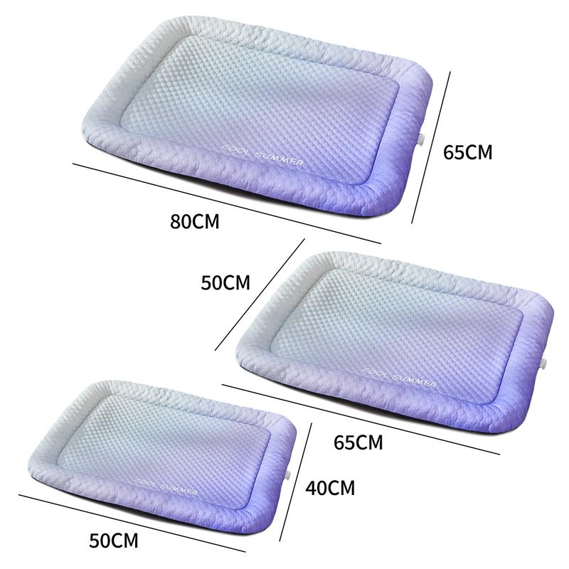 🎁Last Day Promotion 49% OFF🔥❄Pawchill™🇬🇧Pet Cooling Mat for Dogs & Cats 🐾  Naturally Cool Ice-Silk Pad • Breathable, Washable & Soft 🌿  For Floors, Sofas & Car Travel • Multiple Sizes • Gradient Colours ☀️🐶🐱