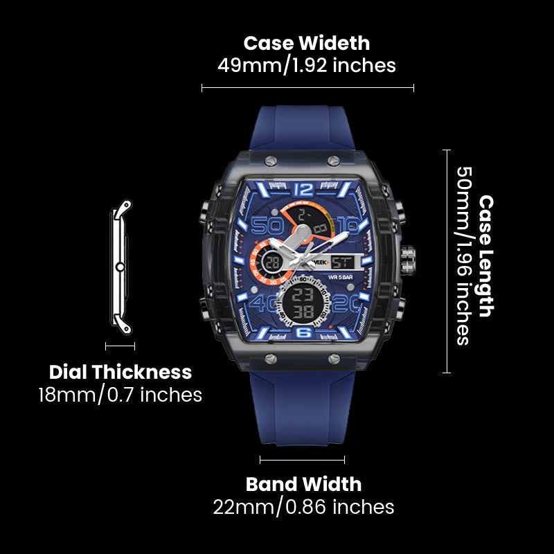 🎁Hot sale 50 % OFF⏳Multi-Function Sport & Casual Digital Watch