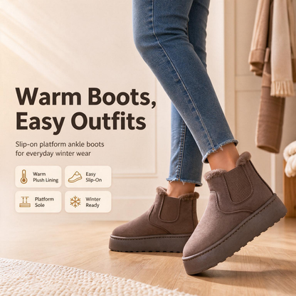 🎅Christmas HOT SALE💞50K+ SOLD!✨Women's Winter Classic Platform Snow Boots