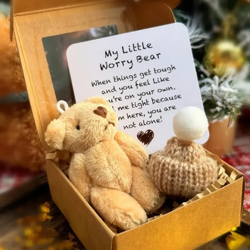 🐻LAST DAY Buy 2 Get 1 Free🎁Handmade Mini Plush Teddy Bear in Box