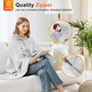 🔥USB Electric Heated Shawl🧶 Wearable Heating Poncho Blanket with 3 Heat Settings, Machine Washable Warm Wrap for Home Office Travel
