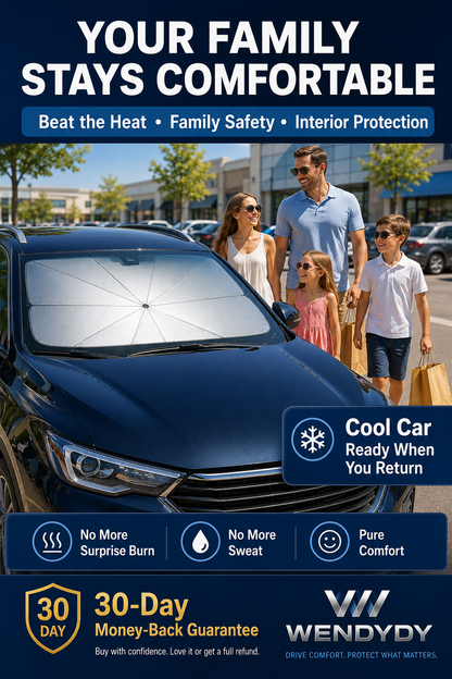 🎁Last Day Promotion 49% OFF🔥 2026 Upgraded Car Windshield Sun Shade Umbrella