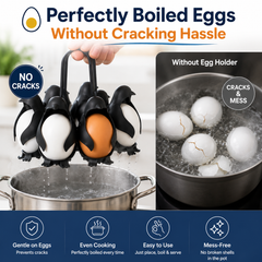 💥 BUY 2 GET 1 FREE +75% off! 🥳Penguin Shaped Egg Cooker