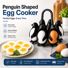 💥 BUY 2 GET 1 FREE +75% off! 🥳Penguin Shaped Egg Cooker