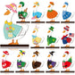 🎅Christmas HOT SALE🐱50K+ SOLD!✨Interchangeable Magnetic Wooden Friend – Year-Round Seasonal Shelf Decor