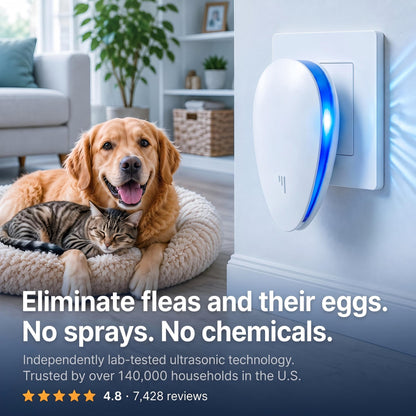 🐕 Last Day Only £7.99 ✨Advanced Pest Control– Eradicates Fleas Once And For All