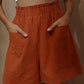 ✨Women's Summer High Waist Wide Leg Casual Shorts