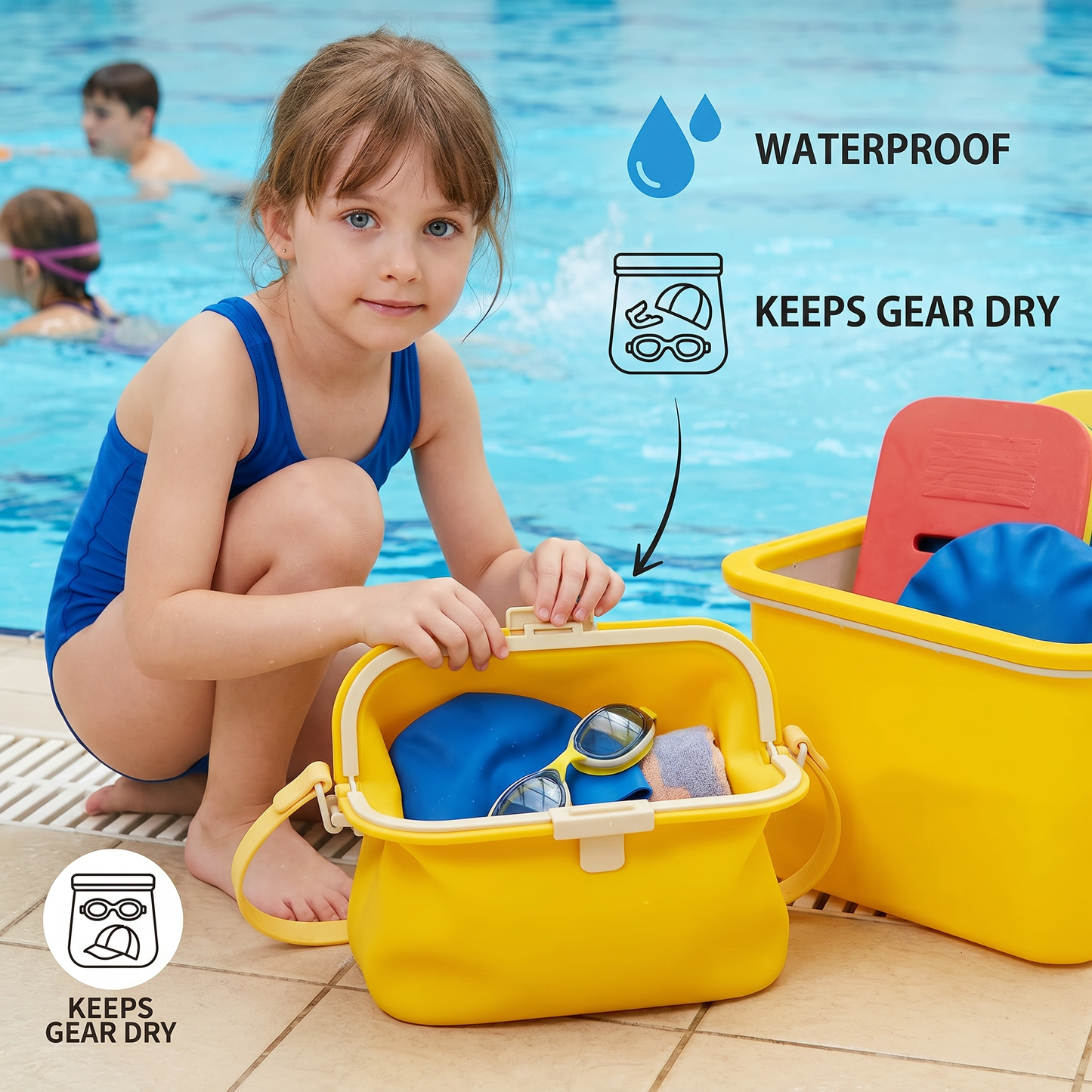 🎁Last Day Promotion 49% OFF🔥Waterproof silicone storage bag with shoulder strap