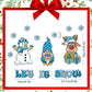🎁Christmas Sale 50% Off🎅 Christmas Themed Magnetic Sticker🎄Fun, Festive & Family-Friendly!