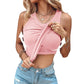 💖Last Day Special Price ￡13.99!!💖Ribbed Stretchy Tank Top with Shelf Bra