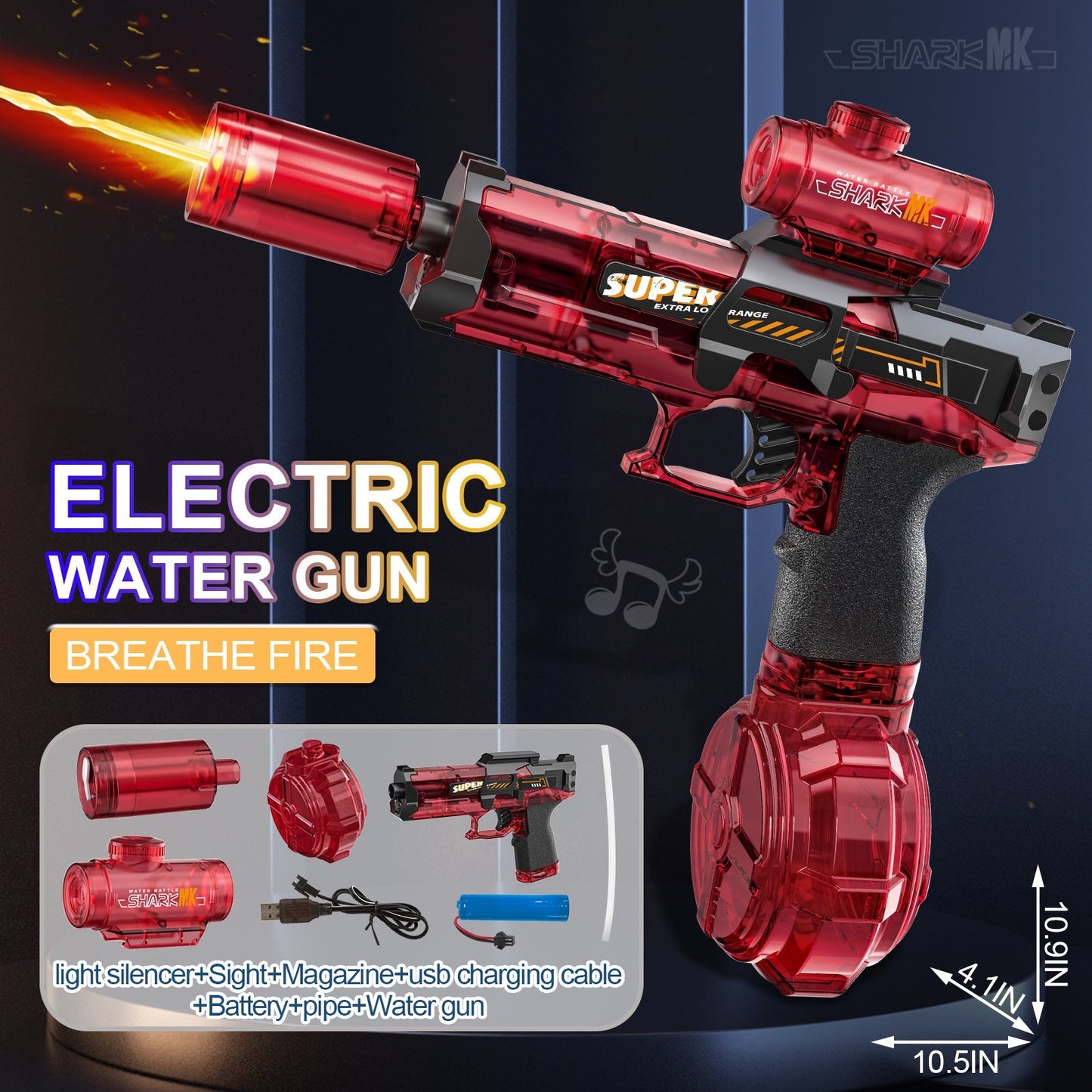 ⏰Limited-Time Offer: 60% OFF🔥Fast Mode Ice Explosion Pistol Water Gun