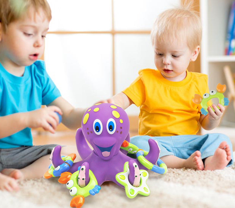 Children's Educational Bathing Octopus