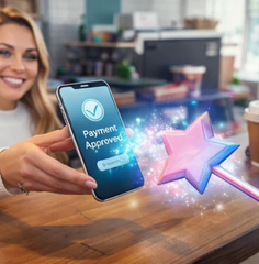 🔥HOT SALE & 46% OFF🔥Magic Wand Tap-to-Pay Card Holder