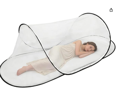 💥Last Day Special Sale 49% OFF👚Pop Up Mosquito Tent | Quick Setup Portable & Foldable Mosquito Net for Bedroom, Camping, Patio (77 * 30 * 23 Inch)