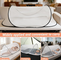 💥Last Day Special Sale 49% OFF👚Pop Up Mosquito Tent | Quick Setup Portable & Foldable Mosquito Net for Bedroom, Camping, Patio (77 * 30 * 23 Inch)