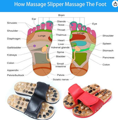 💥Last Day Special Sale 49% OFF👚Pain Relief Natural Stone Acupressure Slipper