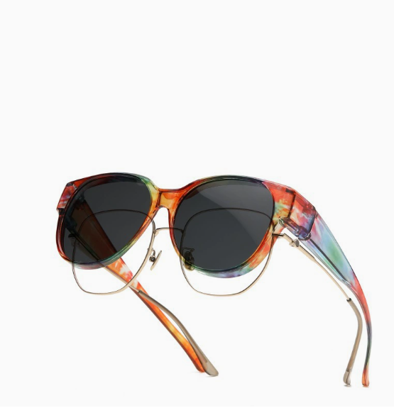 🎁Last Day Promotion 49% OFF🔥Women's Large Frame Fit-Over Sunglasses