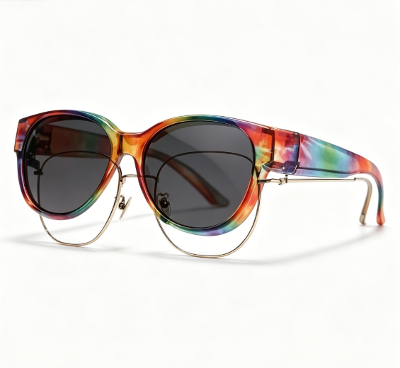 🎁Last Day Promotion 49% OFF🔥Women's Large Frame Fit-Over Sunglasses