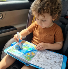 💞Mess-Free Reusable Magic Watercolor Book for Kids  🥳 No Paint Stains, Just Add Water, Quiet Travel Activity for Toddlers😍Perfect for Car Rides, Home Creativity and Stress-Free Parenting🖌️