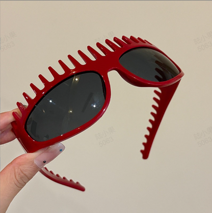 ⏳Limited-time 50% off⏰Creative Comb Frame Square Sunglasses🕶️☀️