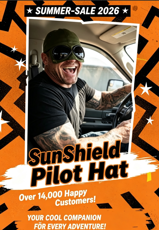 🎅Christmas HOT SALE💞50K+ SOLD!✨SunShield Pilot Hat