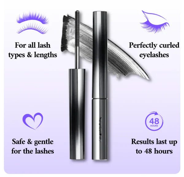 💖Buy 2 Get 1 Free💖New Iron Brush Waterproof Curling Mascara