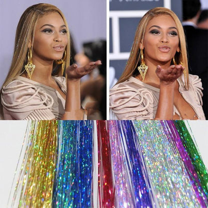 New Year Beauty Pick £6.99🎁14-pack Glitter Satin Hair Accessories ✨