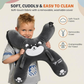 🚗Shaped Kids Car Sleeping Pillow | Cartoon Animal Travel Neck Support Cushion for Road Trips