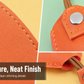🐇Car Key Case,  Creative Pull-Out Key Case Cover, PU Leather Large-Capacity Car Key Protective Bag