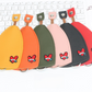 🐇Car Key Case,  Creative Pull-Out Key Case Cover, PU Leather Large-Capacity Car Key Protective Bag