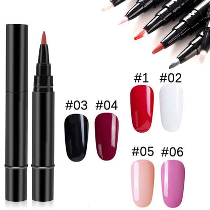 💅 Limited Time Buy 1 Get 1 Free✨One Step Nail Gel Pen🎨Free handheld mini UV nail lamp💡