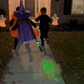 🧙 Bring Your Garden to Life This Halloween – Animated Witch Broom with Lights & Spooky Sounds. 50% Off. UK Stock