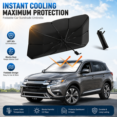 🌸LAST DAY SPECIAL PRICE!!🌸Upgraded Car Windshield Sun Shade Umbrella