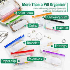 🏆Flash Sale⚡50K+ SOLD! Waterproof Pill Pouch Set-7Pcs Bags Inside