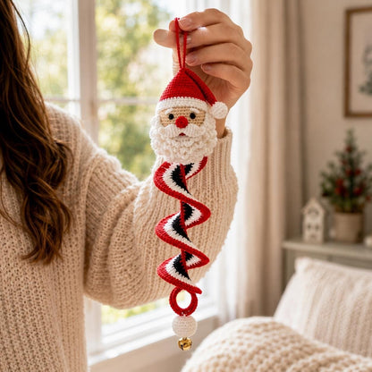 🎅Crochet Snowman Spiral Oranment DIY Kit -🎄🧶A Beginner-Friendly Crochet Experience Inspired by the Magic of Christmas.