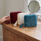 💎 Mini Travel Jewellery Pouch, Portable Velvet Jewellery Organiser Bag with Zipper & Tassel