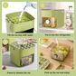 🎁Last Day Promotion 49% OFF🔥Essential for summer🥤🧊 Ice Cube Maker with Storage – 48 cubes at once, leak‑proof lid. Stackable, saves space. Includes ice scoop & tong.