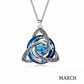 🌲Xmas Hot Sales - 50% off💝Birthstone Celtic Knot Necklace for Women