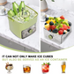 🎁Last Day Promotion 49% OFF🔥Essential for summer🥤🧊 Ice Cube Maker with Storage – 48 cubes at once, leak‑proof lid. Stackable, saves space. Includes ice scoop & tong.