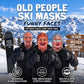 🎿Last Day 45% OFF-😂 Funny Old Man Ski Mask
