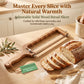 🥐🔪Last Day Promotion 49% OFF🍞Adjustable Wooden Bow Bread Knife, Sourdough Bread Slicer Saw for Homemade Artisan Bread