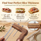 🥐🔪Last Day Promotion 49% OFF🍞Adjustable Wooden Bow Bread Knife, Sourdough Bread Slicer Saw for Homemade Artisan Bread