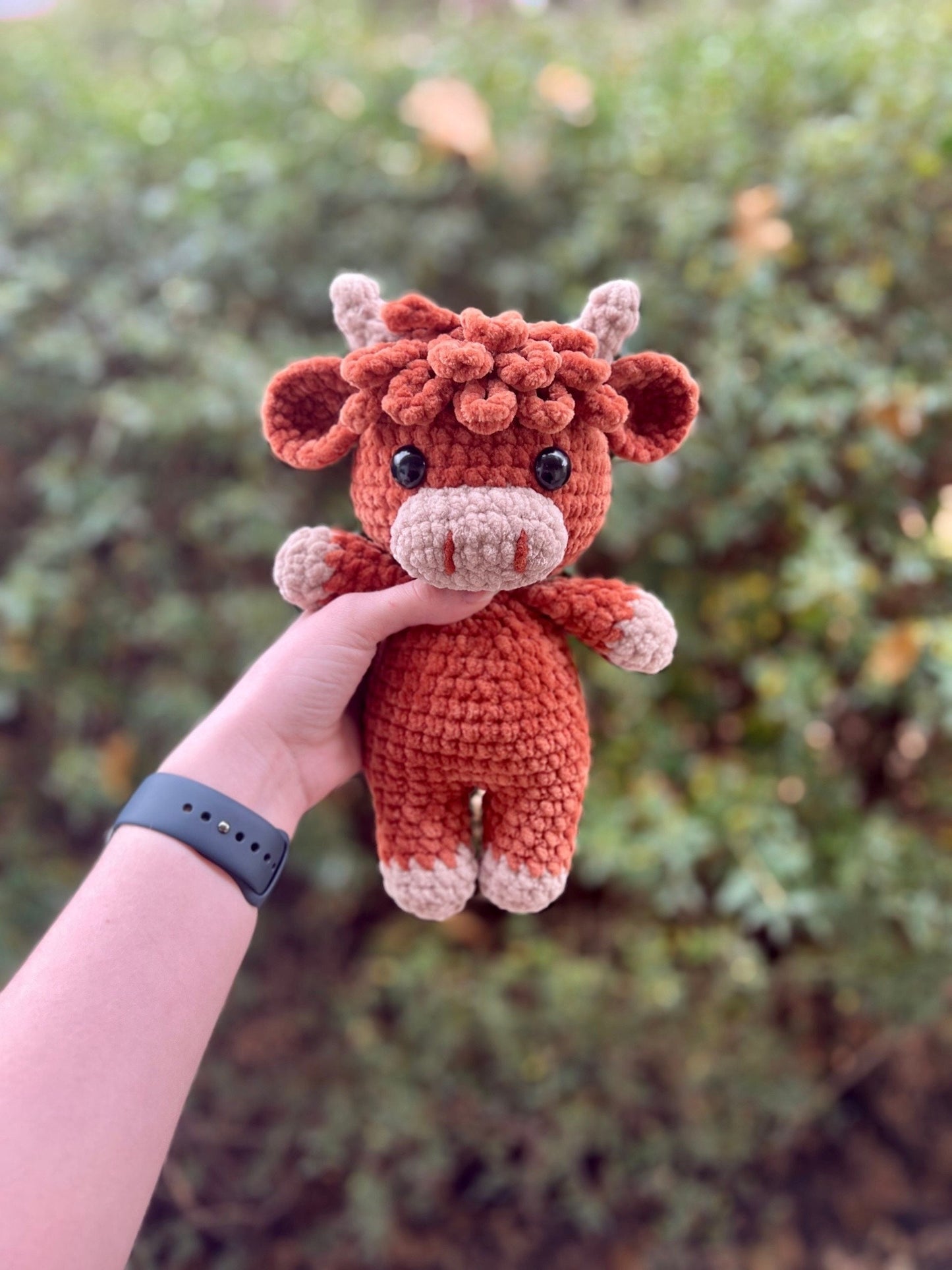🎁Last Day Promotion 49% OFF🔥Crochet Highland Cow Amigurumi Pattern🐮- DIY Kit & Finished Plush