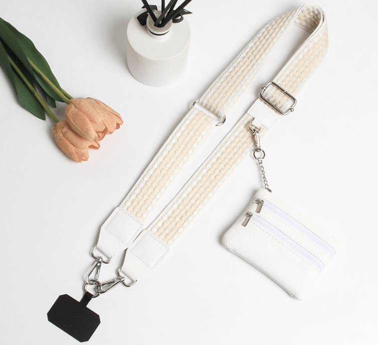 ❣️HOT SALE-49% OFF📱Crossbody Phone Strap with Zippered Pouch