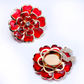 💎BUY 1 GET 1 FREE + 50% OFF! 📿Luxury Crystal Floral Button Covers for Women Blouses