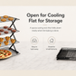 🍞Christmas HOT SALE 50% OFF🥐Stackable Folding Metal Storage Rack – 3/4-Level Expandable Organizer – Perfect for Spices, Snacks, and Essentials in Kitchen, RV, or Camping Setup