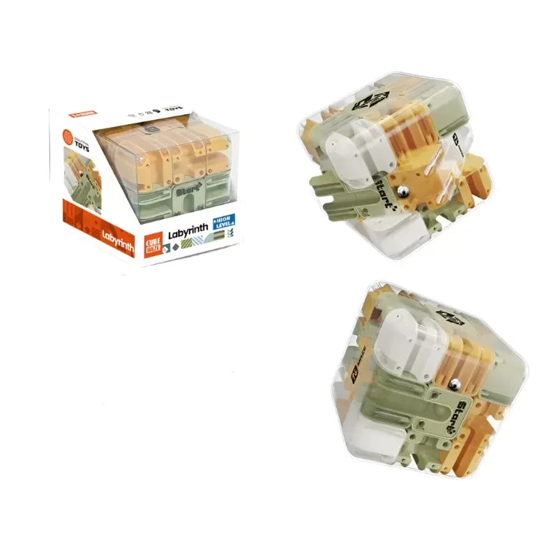 💥Last Day Special Sale 49% OFF👚Large Labyrinth 3D Puzzle Maze Cube - Engaging Brain Teaser Toy
