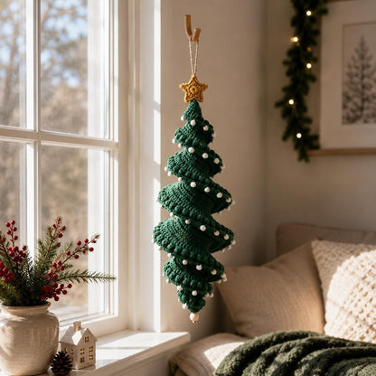 🎅Crochet Snowman Spiral Oranment DIY Kit -🎄🧶A Beginner-Friendly Crochet Experience Inspired by the Magic of Christmas.