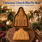 🔥HOT SALE 50% OFF✝️ Faith & Nativity Christmas Mini Pie Mold Collection | Reusable Embossed Molds for Shaping Detailed Praying Jesus, Nativity Stable and so on Pies🥧✨