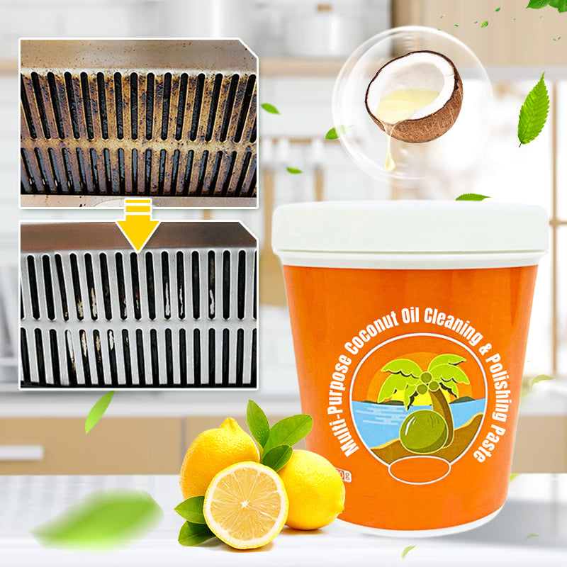 ✨Buy 2 Get 1 Free✨Multi-Purpose Coconut Oil Cleaning & Polishing Paste